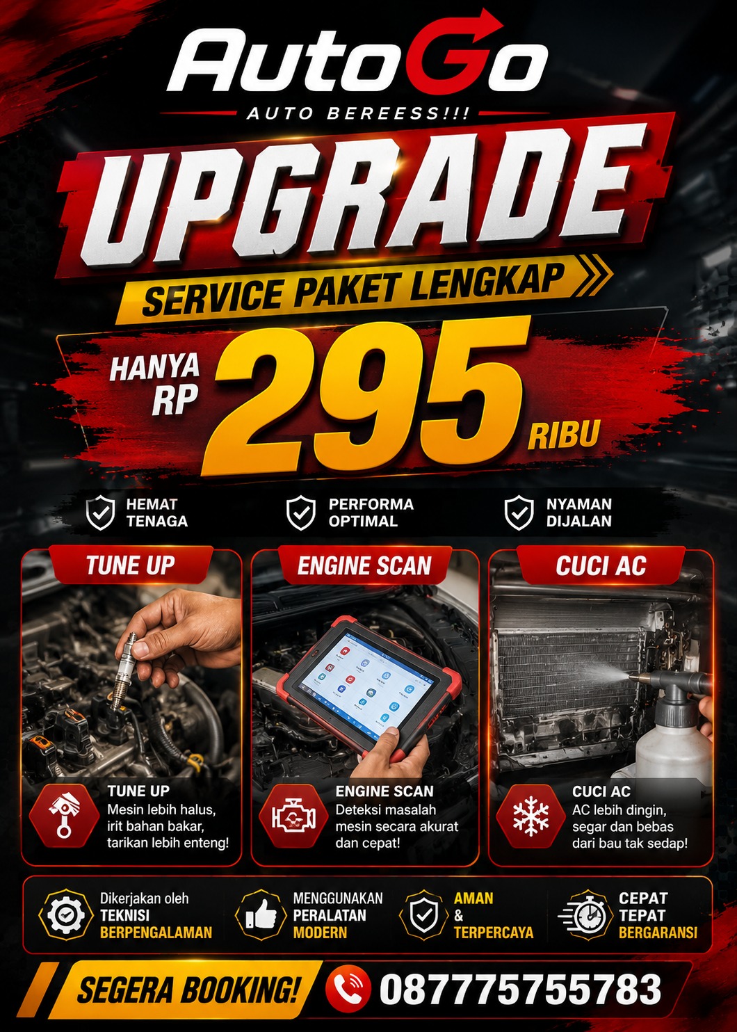 Promo Ganti Oli Paket Tune Up Autogo